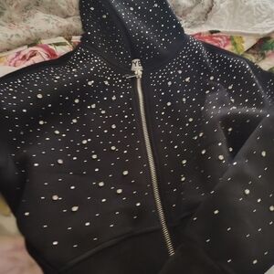 Cropped Hooded Jacket